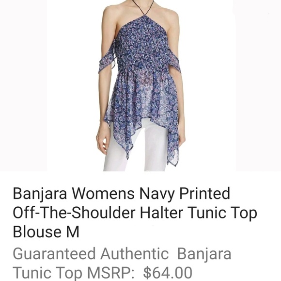 NWT BANJARA NORDSTROM PERFECT FESTIVAL HANKERCHIEF TOP! Light&flowy - Picture 4 of 4